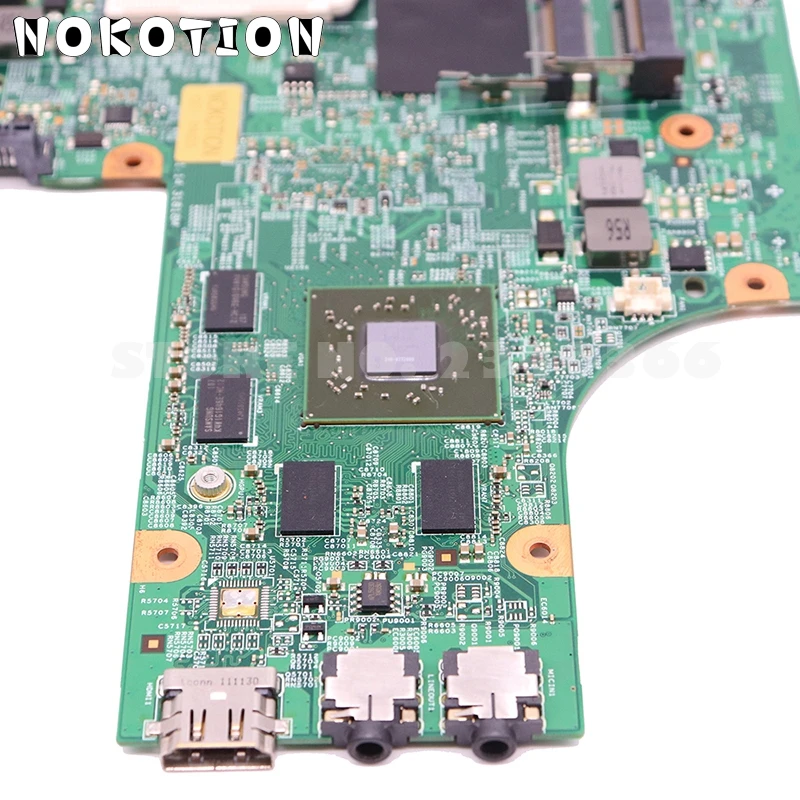 Материнская плата NOKOTION CN-052F31 052F31 52F31 для ноутбука Dell Insprion 15R N5010 материнская 48.4HH01.011