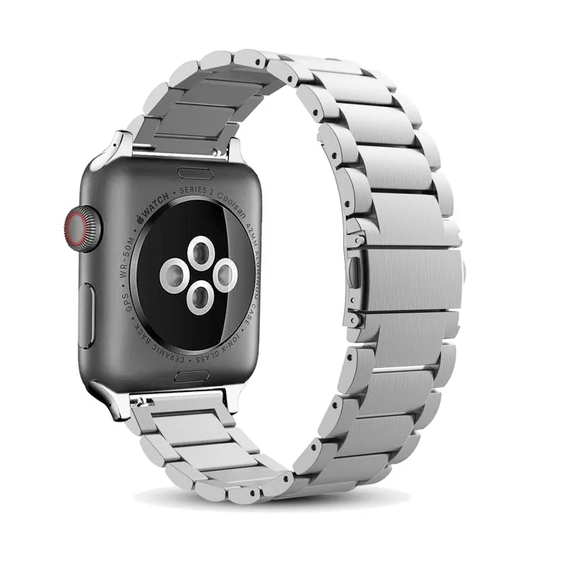 Спортивный ремешок для наручных часов Apple Watch версии 38mm42mm нержавеющая сталь