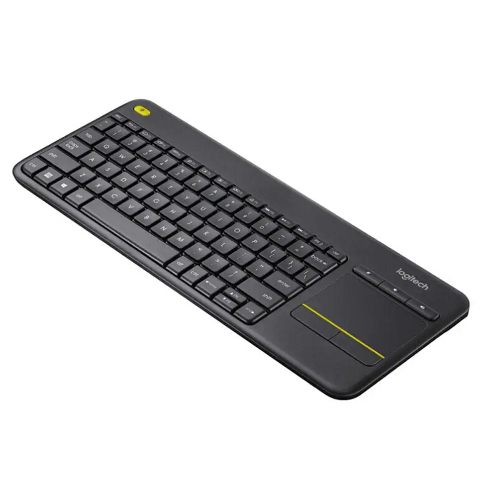 Logitech K400 Plus беспроводная сенсорная клавиатура с тачпадом для ПК ноутбука Android Smart TV