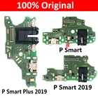 Шлейф зарядного порта Micro USB для Huawei P Smart Plus 2019, запасные части для платы USB