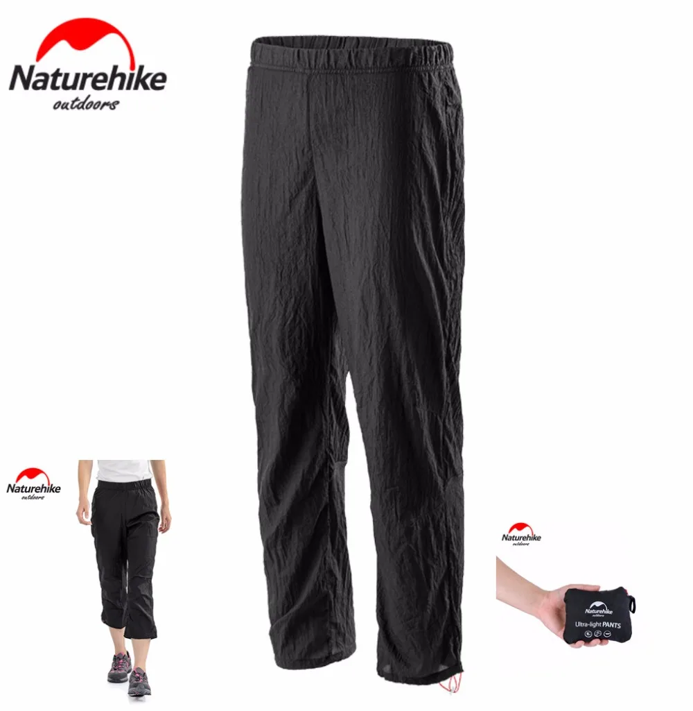 Бренд Naturehike уличное водонепроницаемое быстросохнущие тонкие кожаные брюки