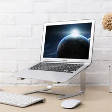 Aluminum Laptop Stand for Desk Ergonomic Laptop Riser Holder Bracket Sleek and Sturdy Macbook Pro Notebook Computer Accessories