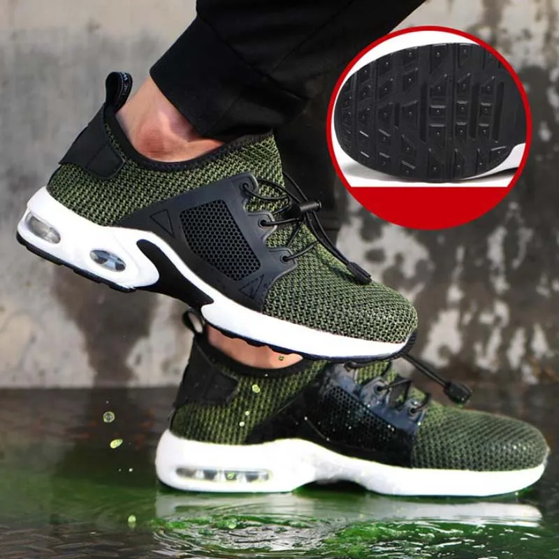 SONDR/Мужская Рабочая обувь дышащие летние ботинки женская для работы с