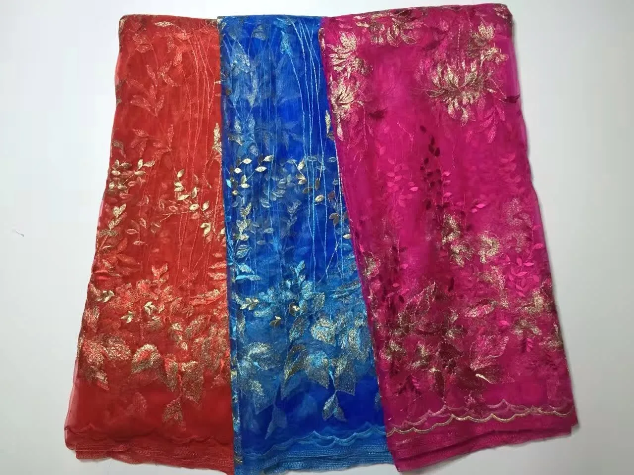 

Nigeria Guipure Cord Lace, Water Soluble Lace, African Chamical Lace Fabric Material 5yards/lot D9792