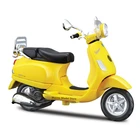 Мотоциклетные реплики Maisto VESPA LXV 2014 в масштабе 1:18 с подлинными деталями, Коллекционная модель мотоцикла, Подарочная игрушка