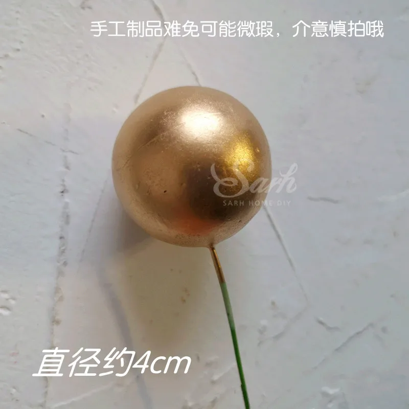 5pc 4cm short ball Love you, три тысячи бантов, помпоны для торта, для свадебной вечеринки, для невесты, лебедя, с днем рождения, Декор, принадлежности для выпечки, милые подарки - Цвет: 5pc 4cm short ball