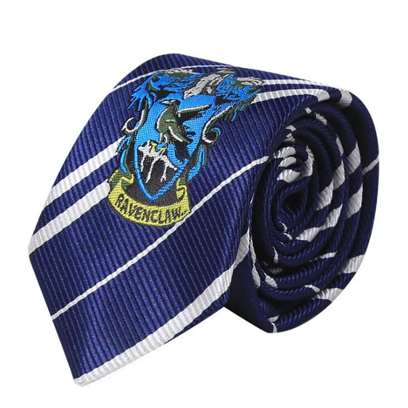 Style C Blue Горячий фильм Гермиона Хогвартс Слизерин галстук Косплей костюмы АКК аксессуары волшебный колледж галстук вентиляторы подарок - Цвет: Style C Blue