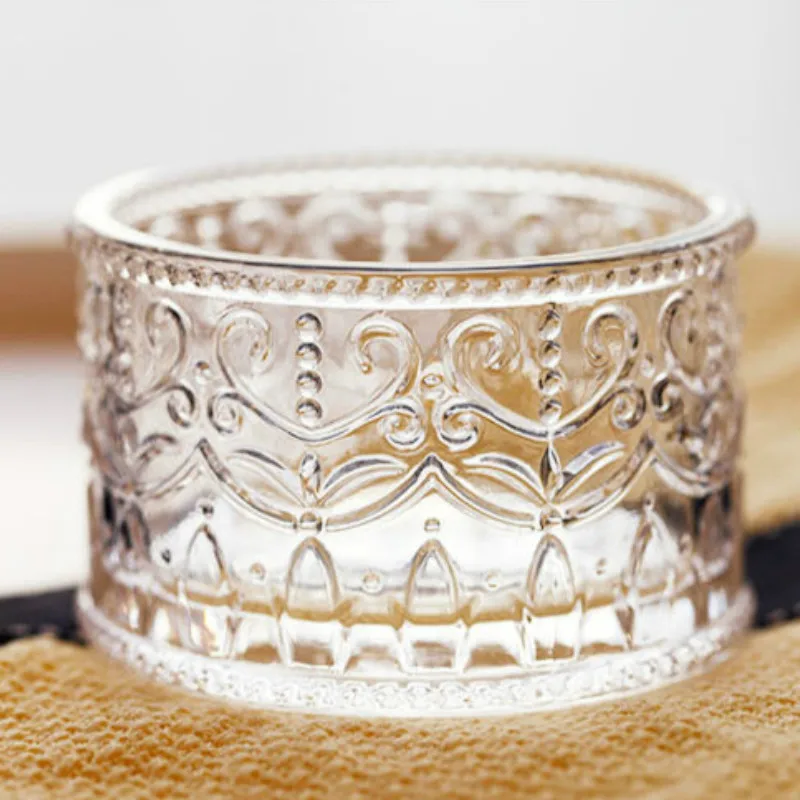 Скандинавское Хрустальное стекло с крышкой бак для хранения тисненые конфеты