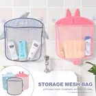 Мультфильм настенная подвесная сумка для хранения душ детей сумка для хранения игрушек с Крепкие присоски для Ванная комната Складная Сетчатая Сумка