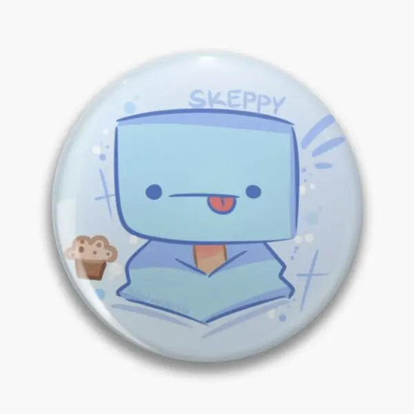 

Skeppy Happyduo Customizable Soft Button Pin Decor Lover Funny Creative Women Clothes Badge Cute Metal Fashion Collar Lapel Pin