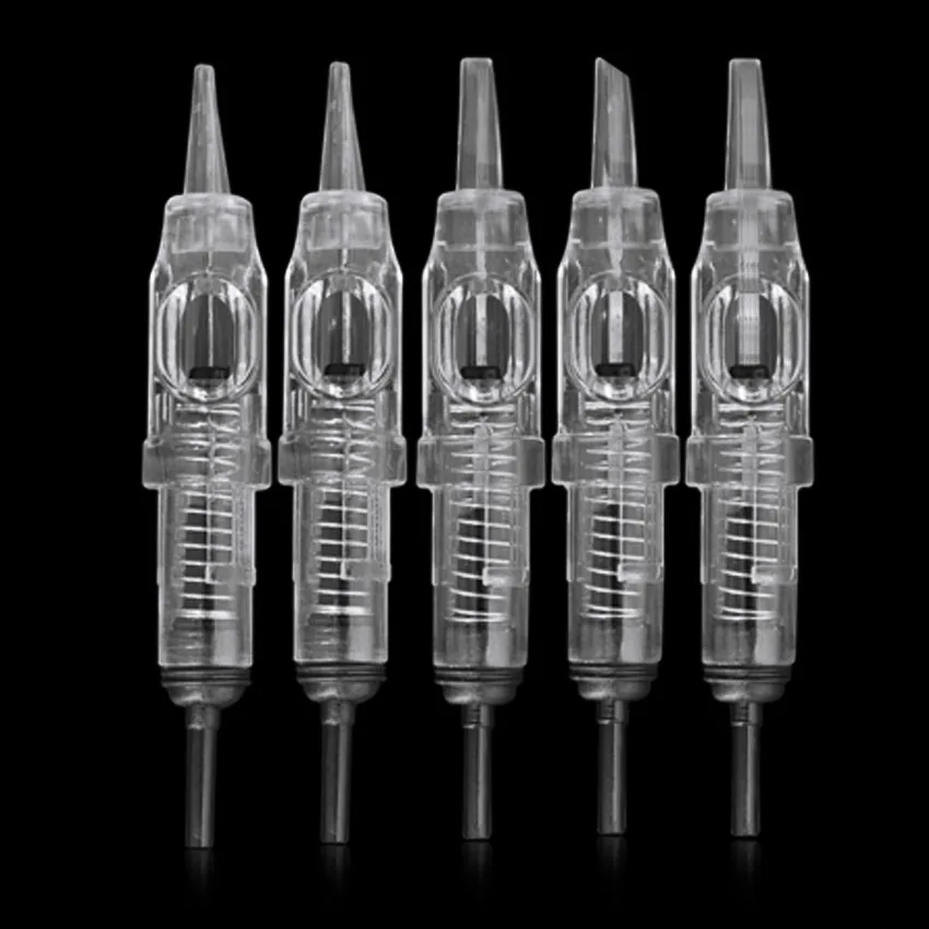 Cartridge Needle 20PCS 1/3/5/7/9RL Cartridge Needles Disposable Sterilized Tattoo Permanent Makeup Needles Tips for Eyebrow lip