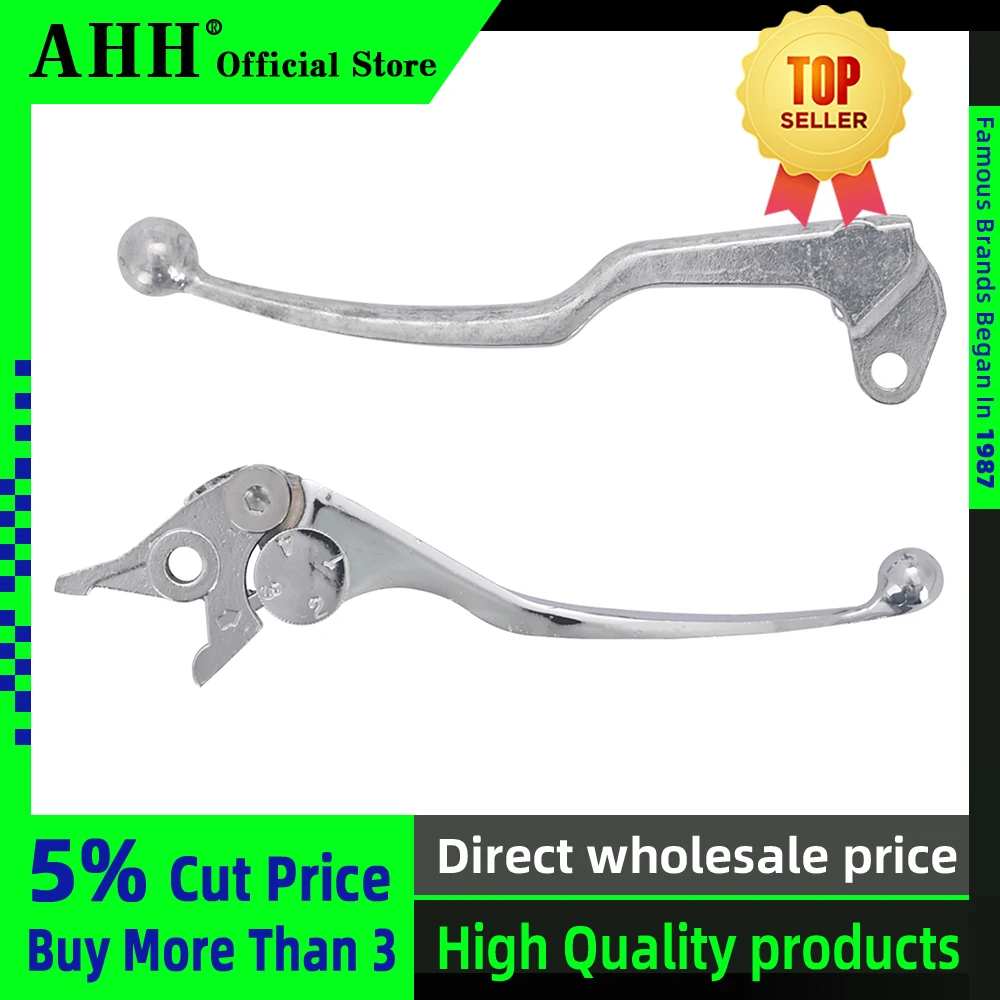 AHH Brake Clutch Lever Left&Right Handle For YAMAHA XJR400 FZ400 XJR1200 XJR FZ Motorcycle Accessories