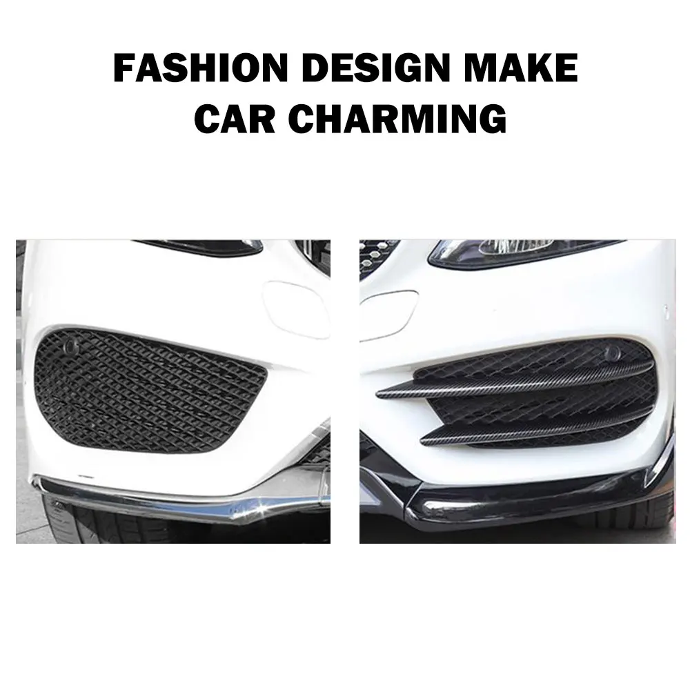 Легкая установка черное украшение автомобиля высокое качество АБС-пластик