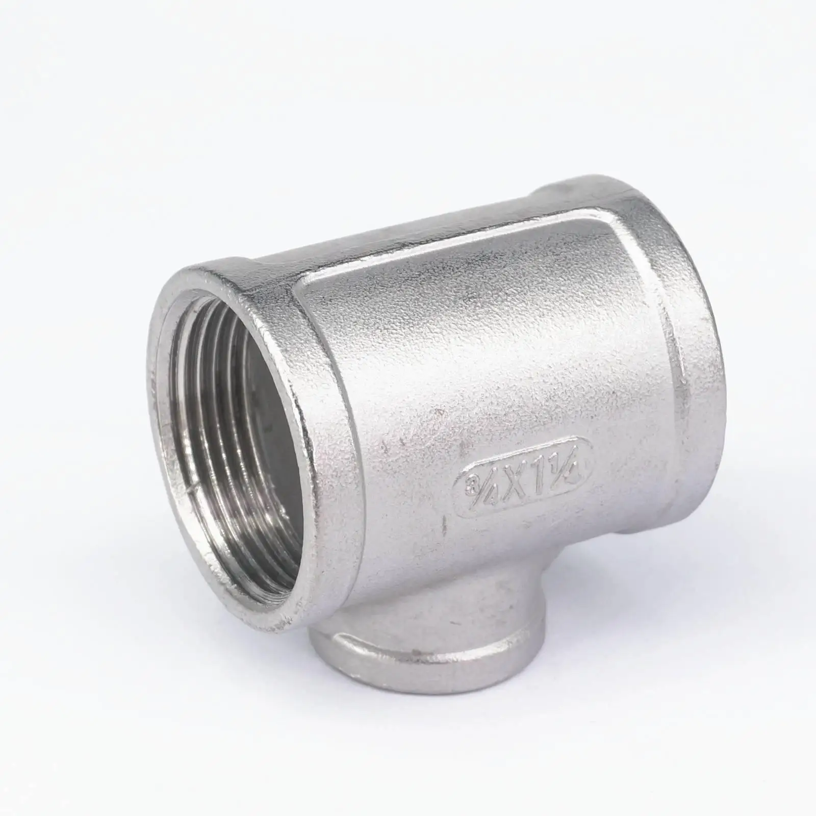 Тройник из нержавеющей стали 3/4 &quotBSP до 1 1/4&quot BSP Female Thread 304 3 сторонний коннектор