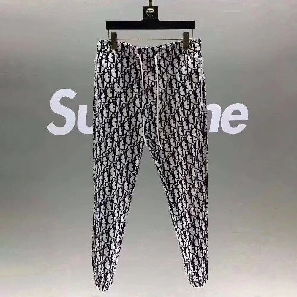 

Trendy Brand Spring Autumn Letters Stitching Big Open Collar Zipper Casual Men's and Women's Hooded Sweater, Summer Thin Pants