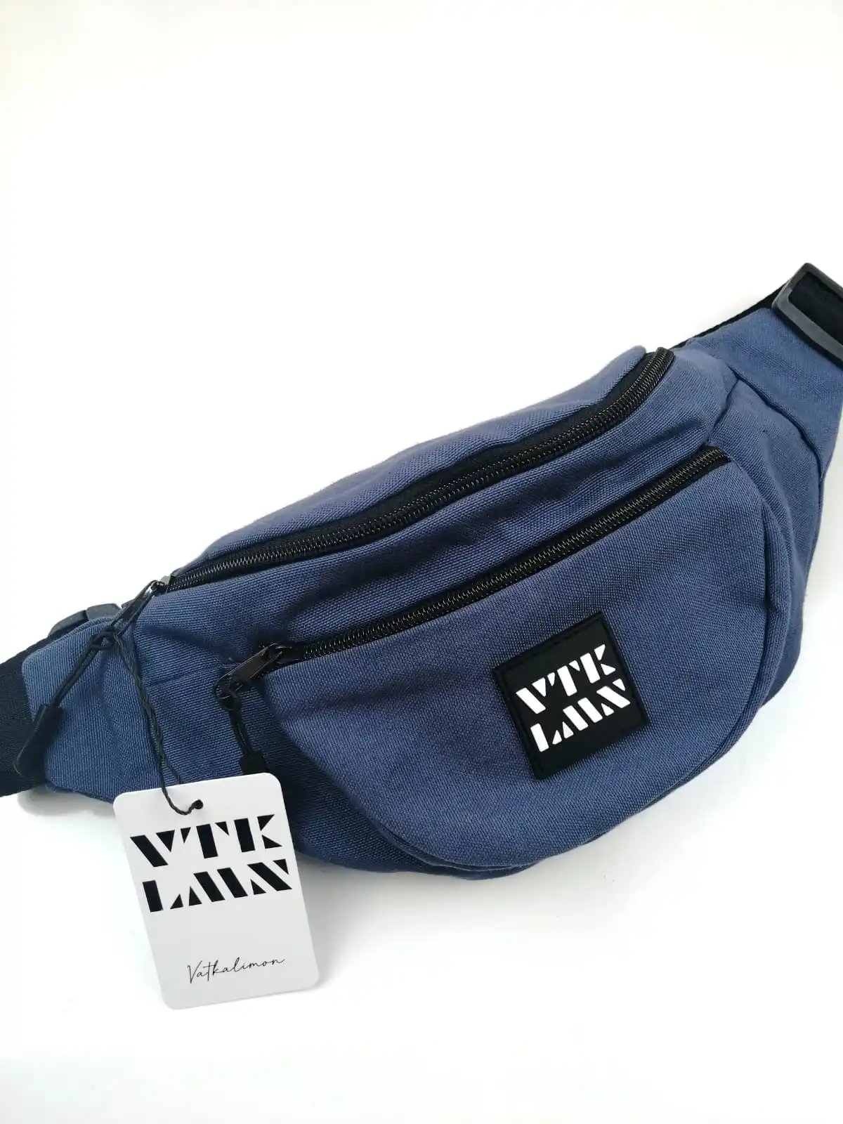 

Unisex Waterproof Colorful Shoulder and Waist Bag Dark Blue