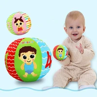 baby sensory ball for newborns 0 12 months stuffed plush sleep toy for babies girls 0 3 month soft stuffed plush rattle toy gift