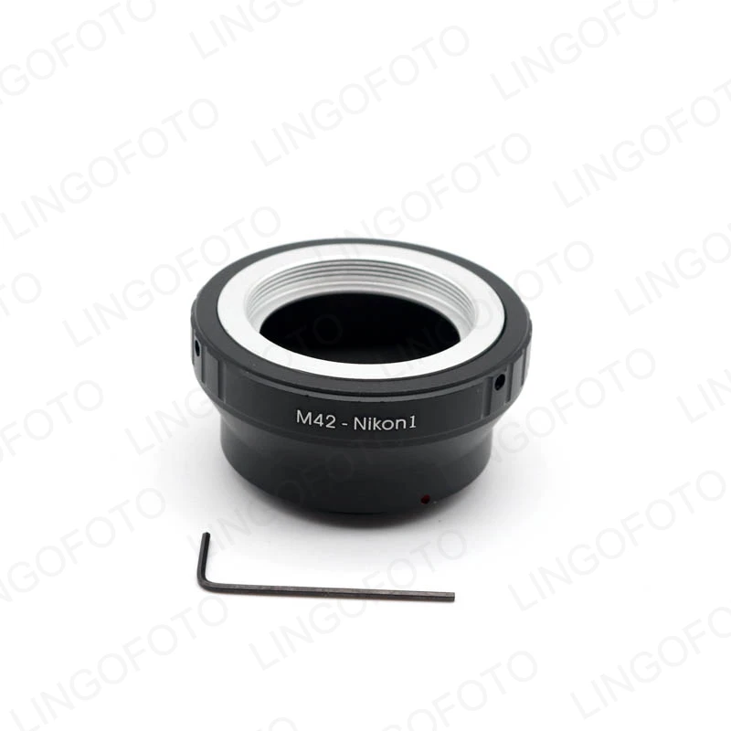 Переходное кольцо для объектива M42 винтовое крепление Nikon N1 DSLR камеры A7 J1 Nx10