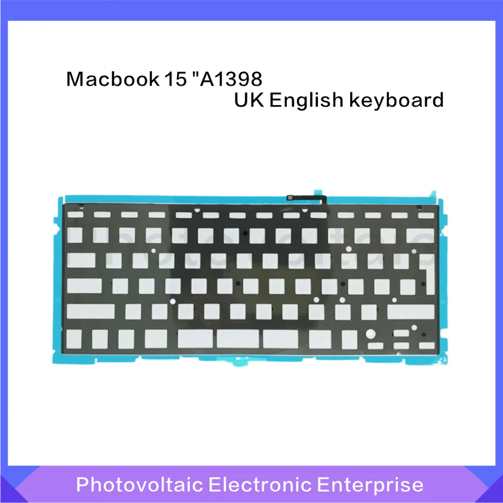 Новинка для Macbook Pro Retina 15 &quotA1398 английская клавиатура с подсветкой + винты