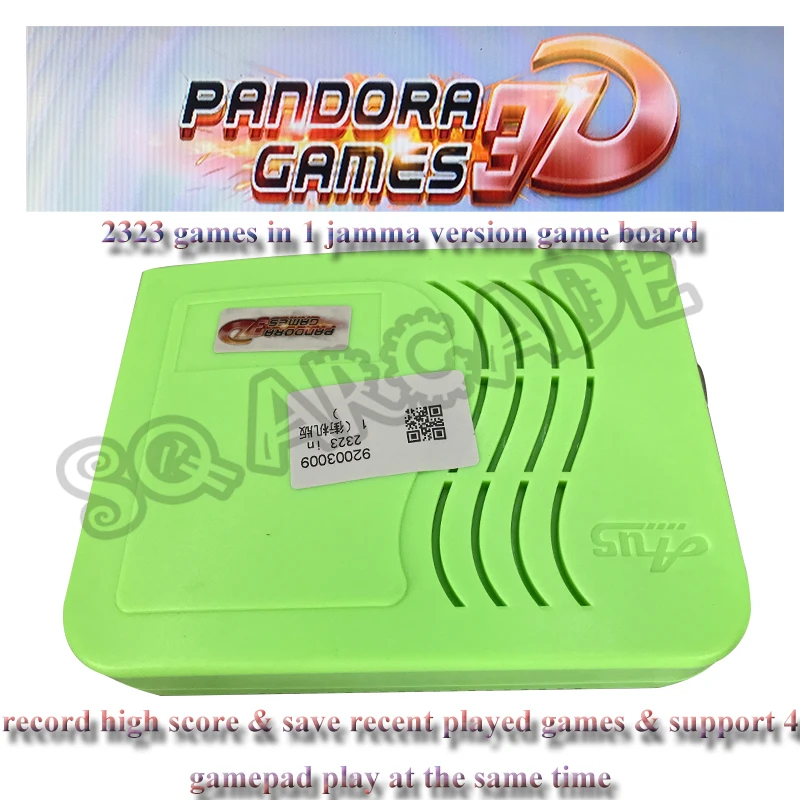 2 шт./лот Pandora 3D аркадные игры настольная игра 2323 в 1 Jamma версия Поддержка 3p 4p PC HDMI VGA