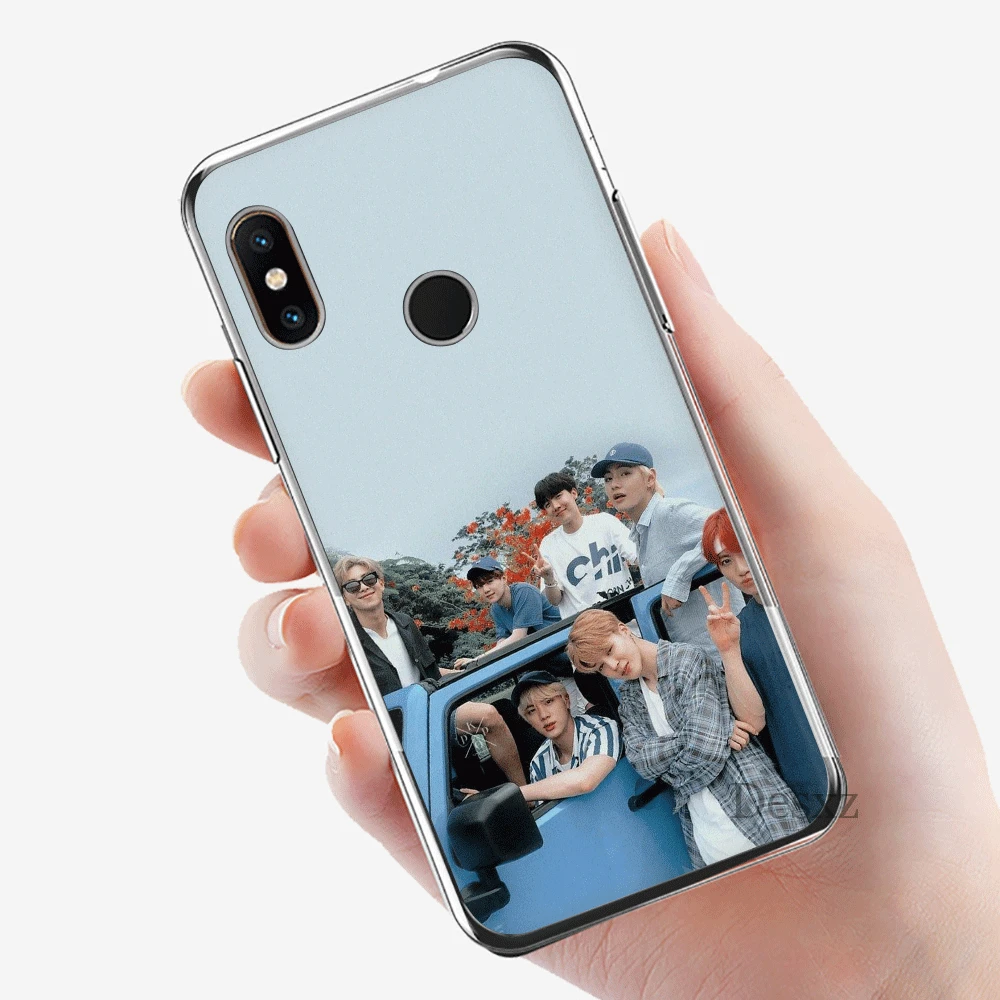 Мобильный телефон чехол для Xiaomi Redmi Note 4 4X 3 5 6 7 Pro 5A K30 Poco X2 Жесткий Чехол Rap RM JIMIN JIN SUGA