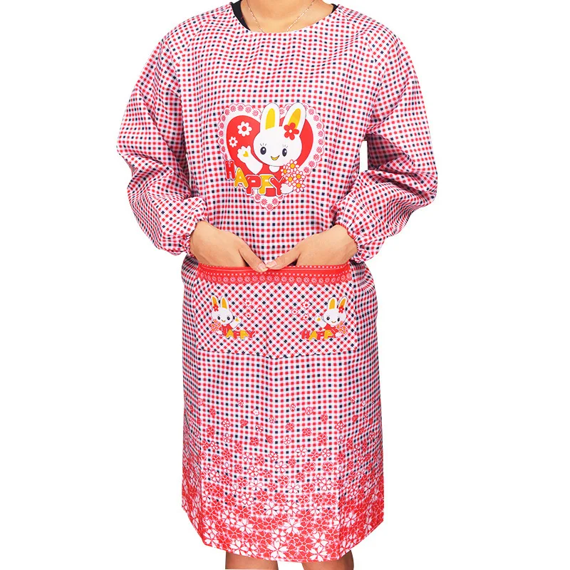 

2020 smock long sleeve adult smock working Kitchen Apron