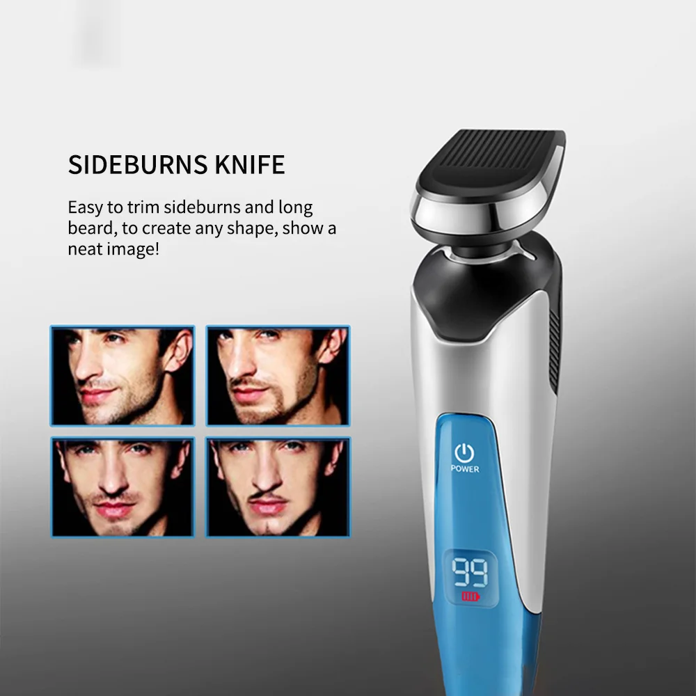 Электробритва перезаряжаемая электрическая бритва плавающая Бритва для бороды
