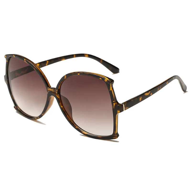 Солнцезащитные очки в стиле ретро ROYAL GIRL большие женские оправе рыбий хвост UV400