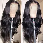 Nicy бразильские натуральные человеческие волосы на полной сетке, волнистые передние парики на сетке, Детские волосы для черных женщин