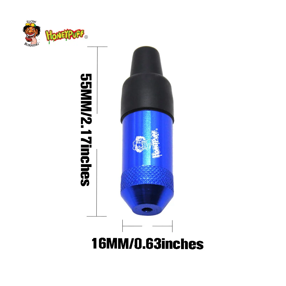 HONEYPUFF металлическая курительная трубка маленькая мини ниппельная форма табачная