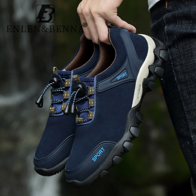 New Hiking Shoes Mens Casual Autumn Comfortable Sneakers Fashion Lightweight Breathable Outdoor Zapatos Hombre | Обувь