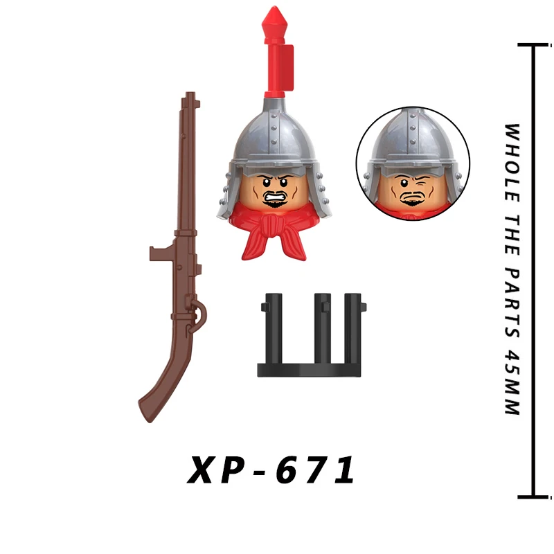 Koruit KT1090 императорские Военные солдаты экшн-фигурки аксессуары шлем броня