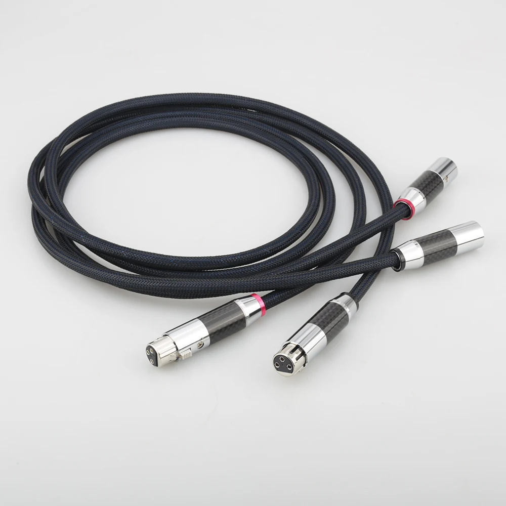 Аудиокабель Audiocrast A10 с посеребренным покрытием XLR сбалансированный аудиокабель