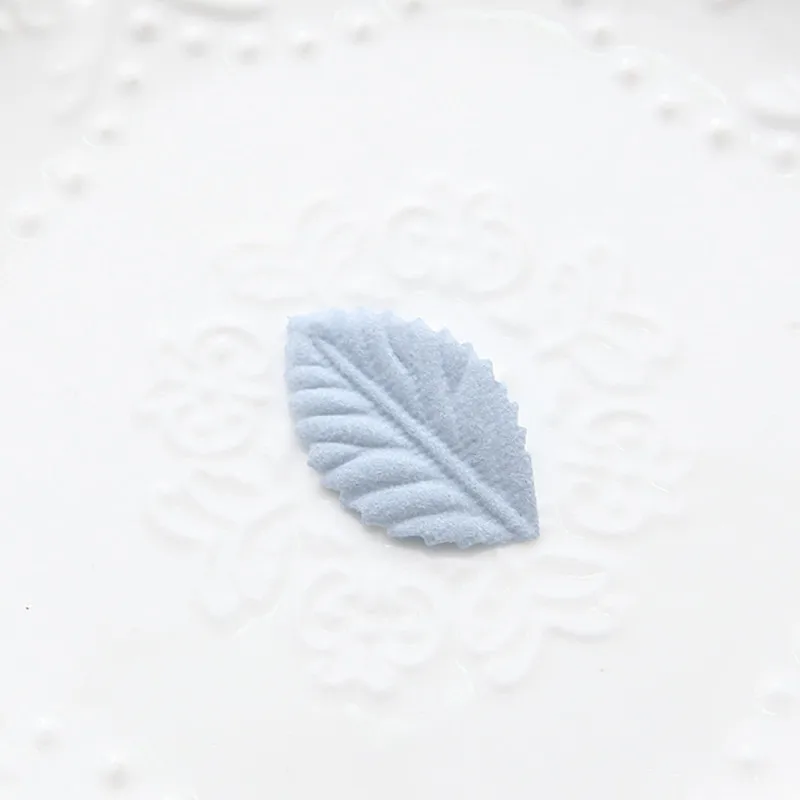 50Pcs Color Handmade Leaves Headwear Accessories DIY Craft Supplie Garment Wedding Decor Kids Scrapbooking Materials Leaf Blade | Дом и сад