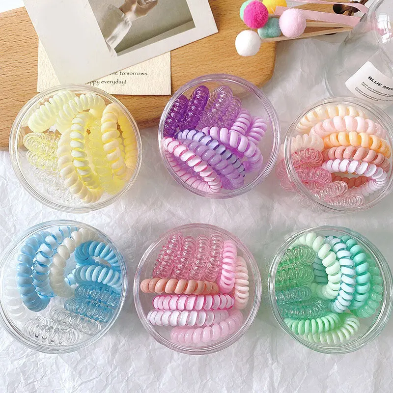 

New 10PCS Hair Ring Good-looking Rubber Band Colorful Hair Band Durable Headwear Comfortable Girls Hair Accessories Fashion