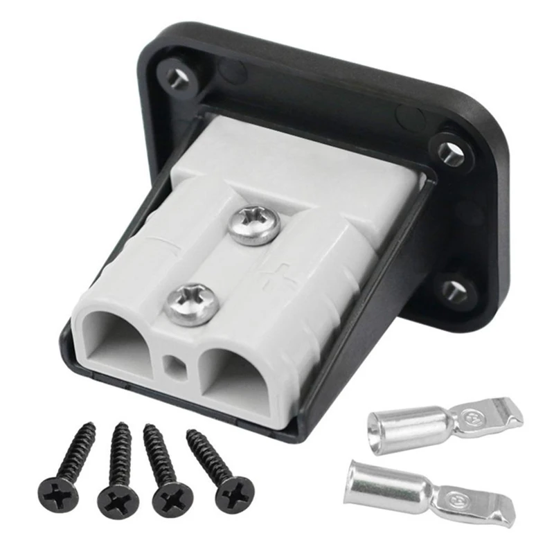 

Biger Power Car Charger 50A 600W Flush Mount Anderson Plug Mounting Bracket Panel Cover For Trucks And Off-road Vehicle