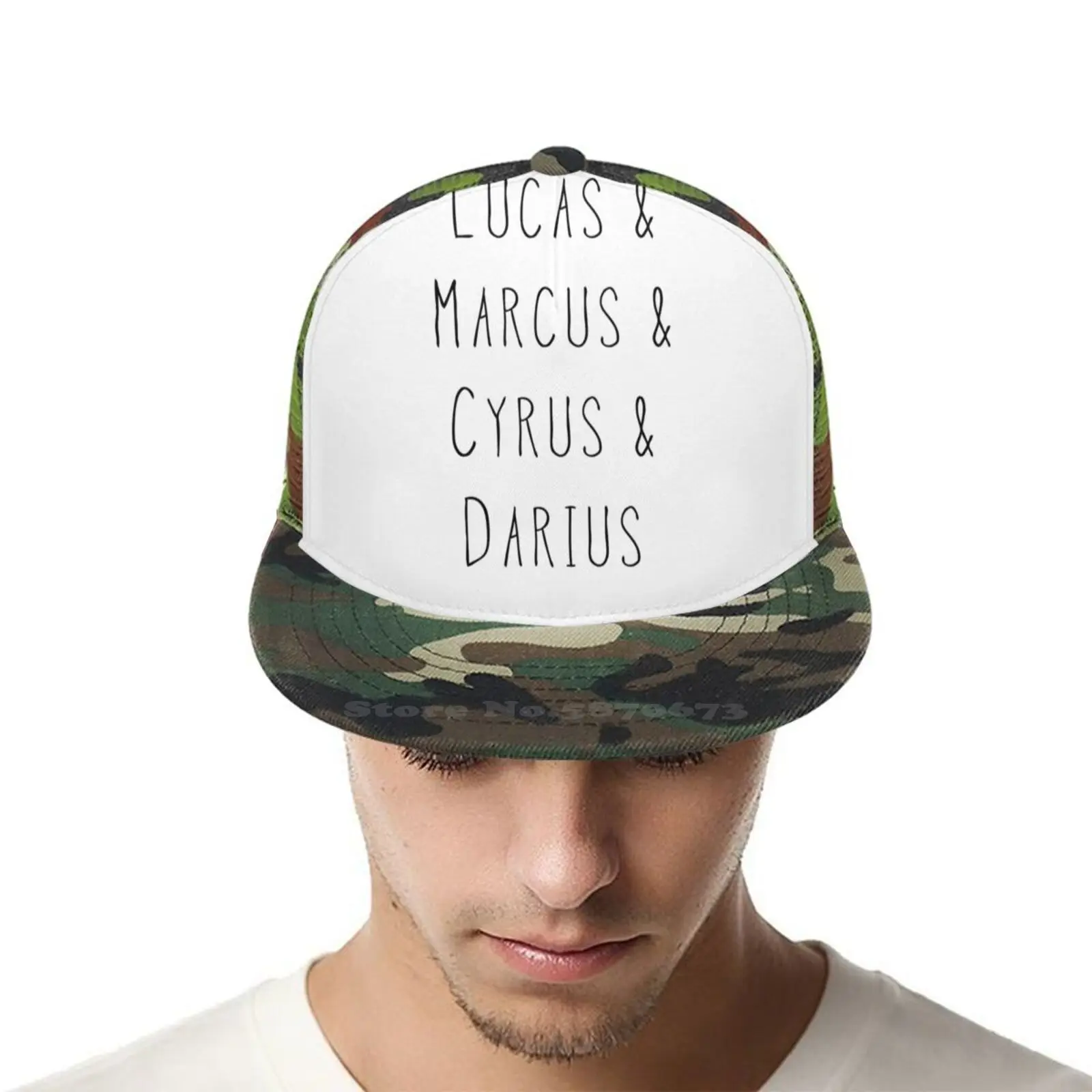 Бейсбольная кепка с изогнутым краем Маркус циррус и Дариус | Аксессуары для