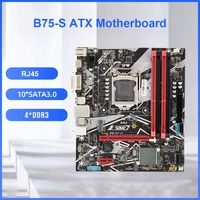 b75 s atx pci e 16x ddr3 motherboard cpu lga1155 usb3 0 hdmi compatiblevga port board desktop computer smooth gaming accessory