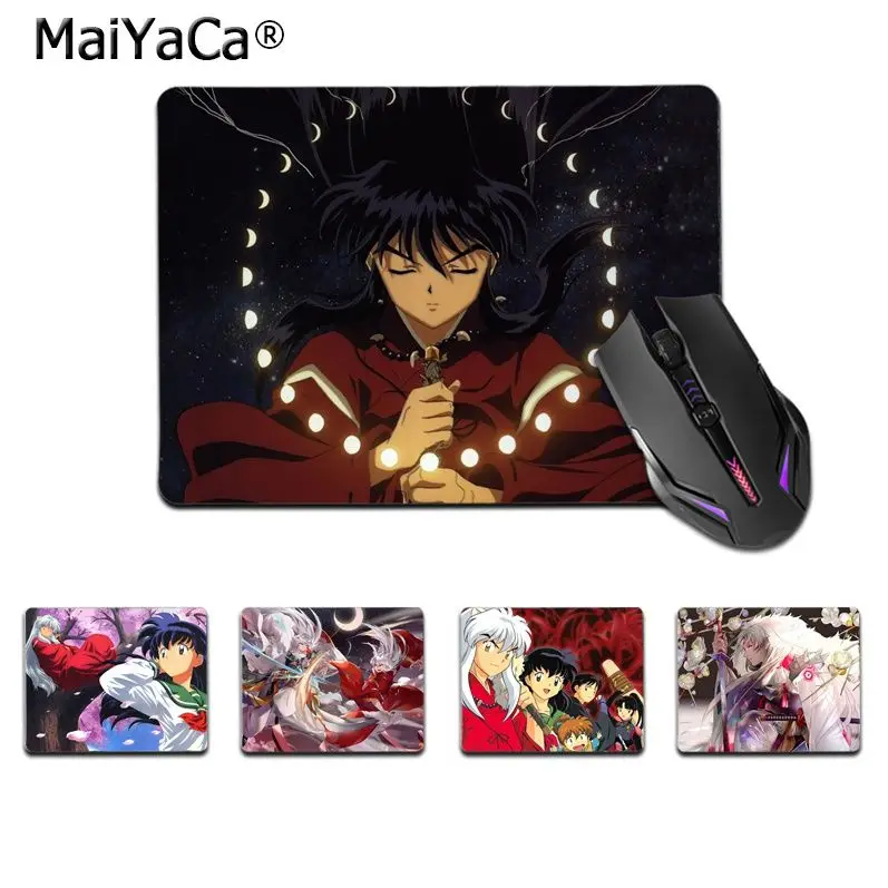 

Коврик для компьютерной игровой мыши MaiYaCa, высокое качество, аниме, Инуяша, лидер продаж, оптовая продажа, игровой коврик для мыши