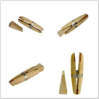 new high quality wood ring clamp jewelers holder jewelry making benchwork professional wood tweezers hand jewelry tools