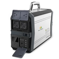 lithium ion battery 1000w 220v portable solar power generator