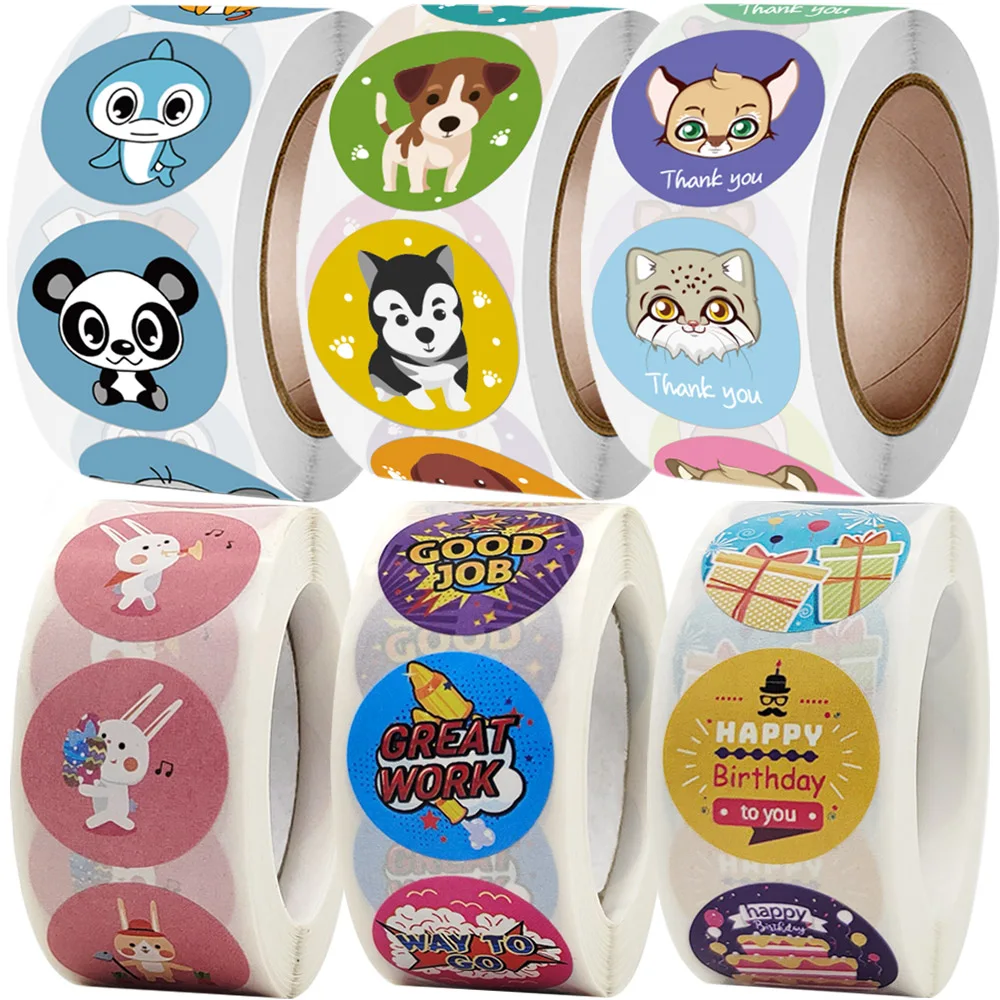 

Наклейки-награды для детей и школьников, 42 вида