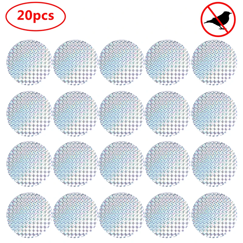 

20 шт., отражающие приспособления для защиты растений от насекомых