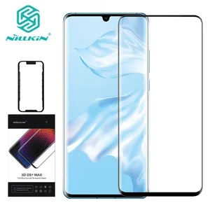 nillkin 3d dsmax protective screen protector for huawei p30 pro 9d edge safety tempered glass 6 2 inch free global shipping