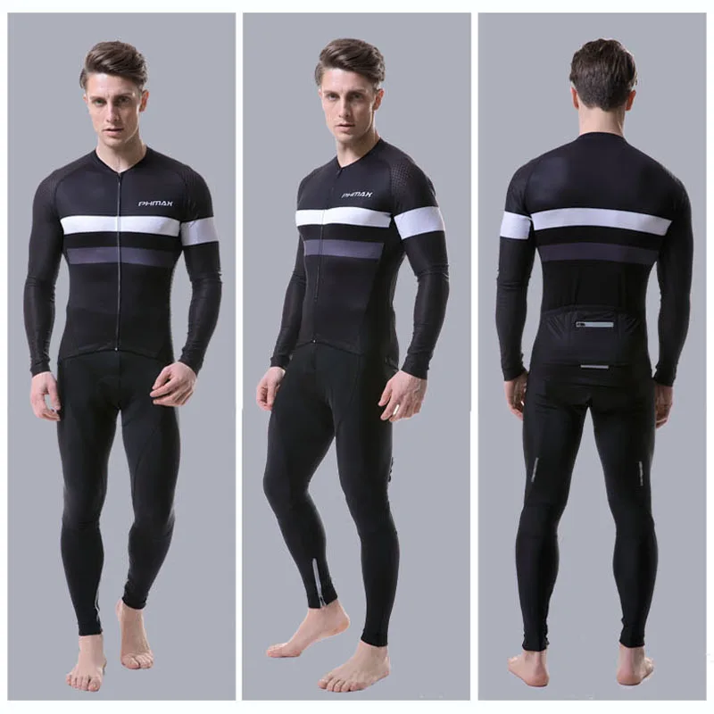 Комплект одежды PHMAX для велоспорта профессиональный дышащий комплект с длинным