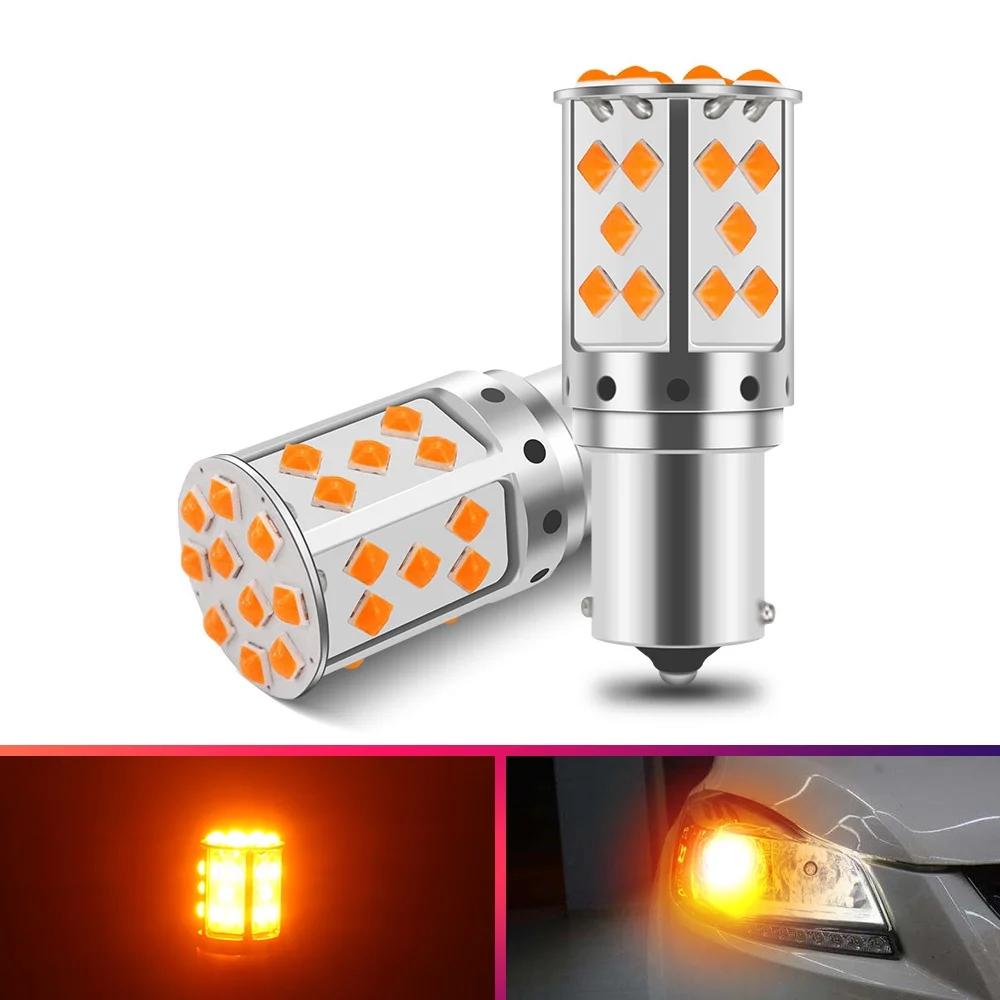

P21W светодиодный 1157 Bay15d BA15S 1156 светодиодный T20 7440 7443 W21/5 Вт W21W 3030SMD задний указатель поворота автомобиля светодиодные фонари тормоза лампы 12V