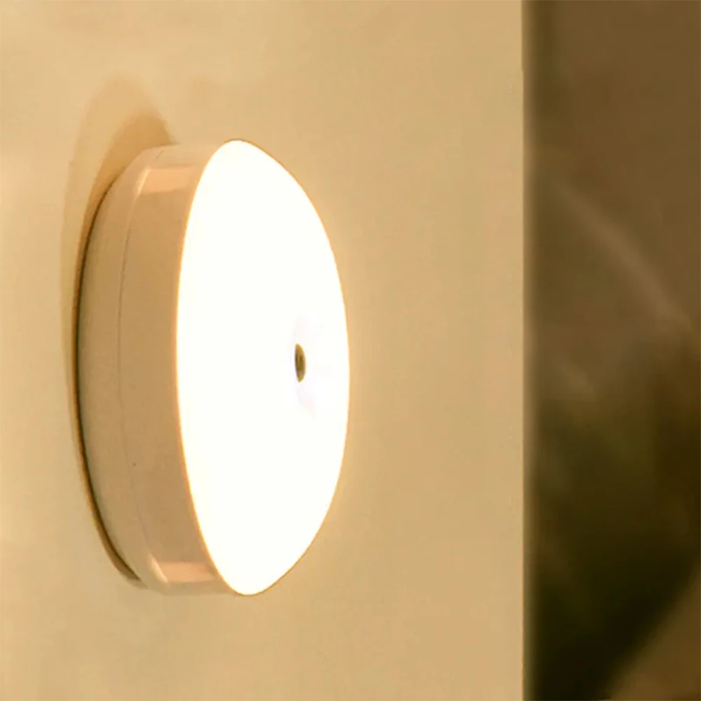 

LED Night Light USB Rechargeable Light 360° Bedroom Night Light Bedside Light Eye Protection Energy-Saving Light Night Light
