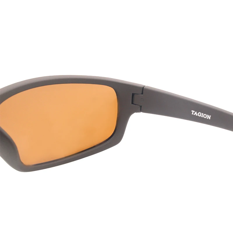 Мужские солнцезащитные очки для вождения TAGION винтажные прямоугольные с