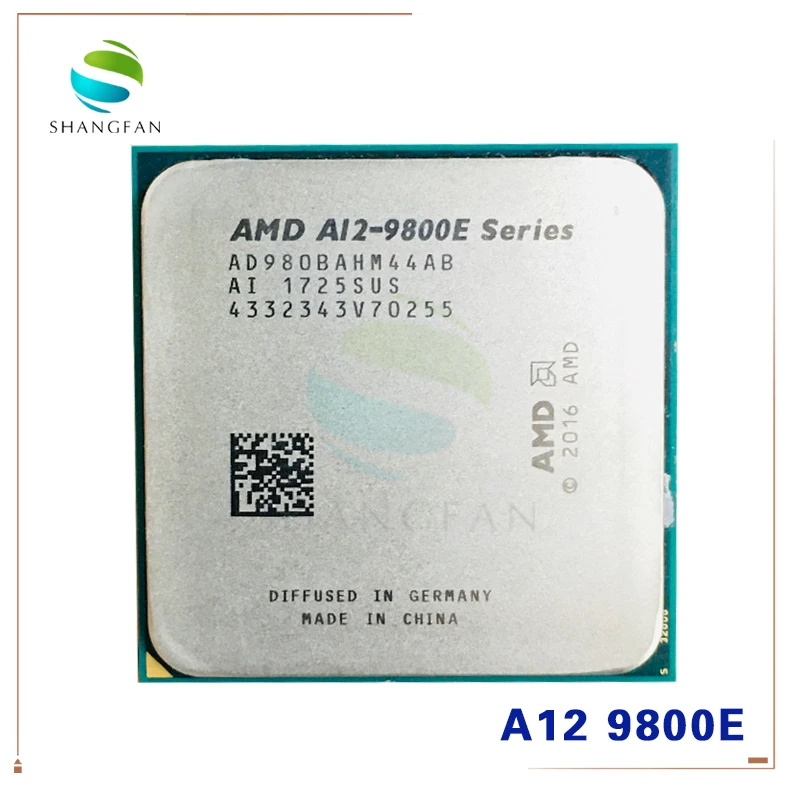 Процессор AMD с четырехъядерным процессором AD9800AHM44AB AD980BAHM44AB Socket AM4 процессор A12 9800E 3