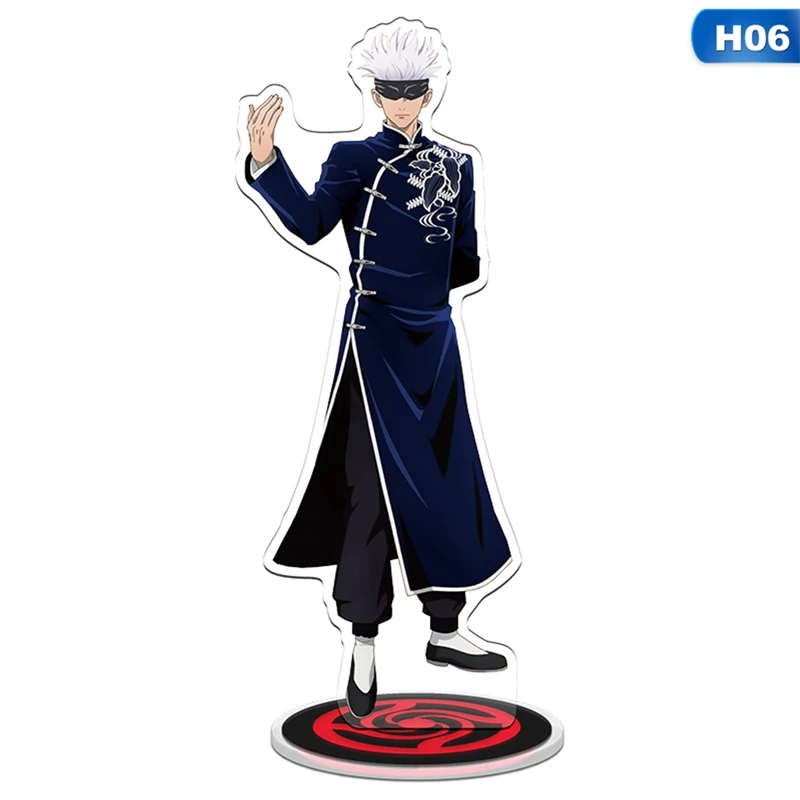 

21cm Japan Hot Anime Jujutsu Kaisen Acrylic Figure Stand Model Plate Desk Decor Cosplay Xmas Keychain